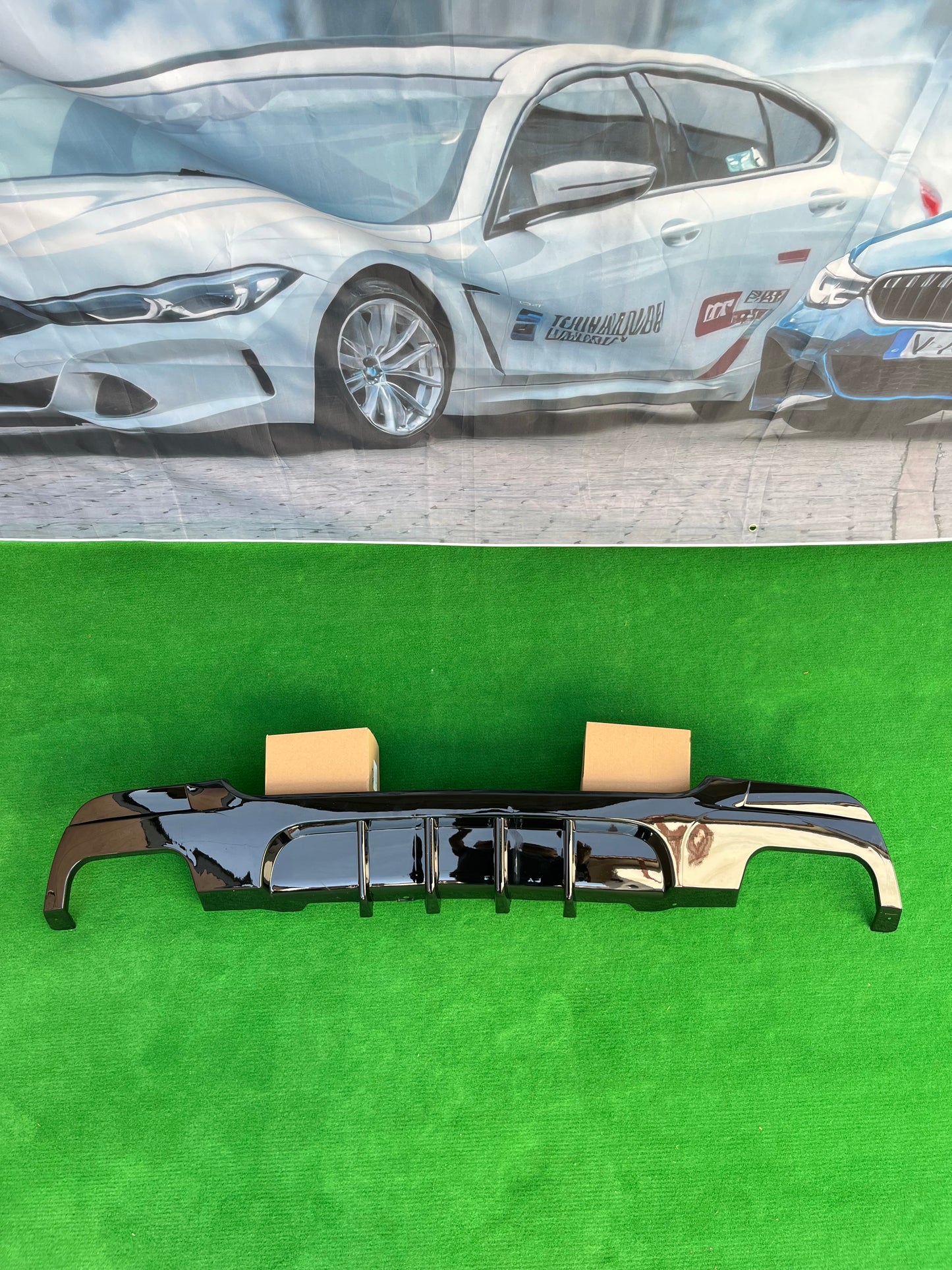 Bmw 3 coupe e92 difusor